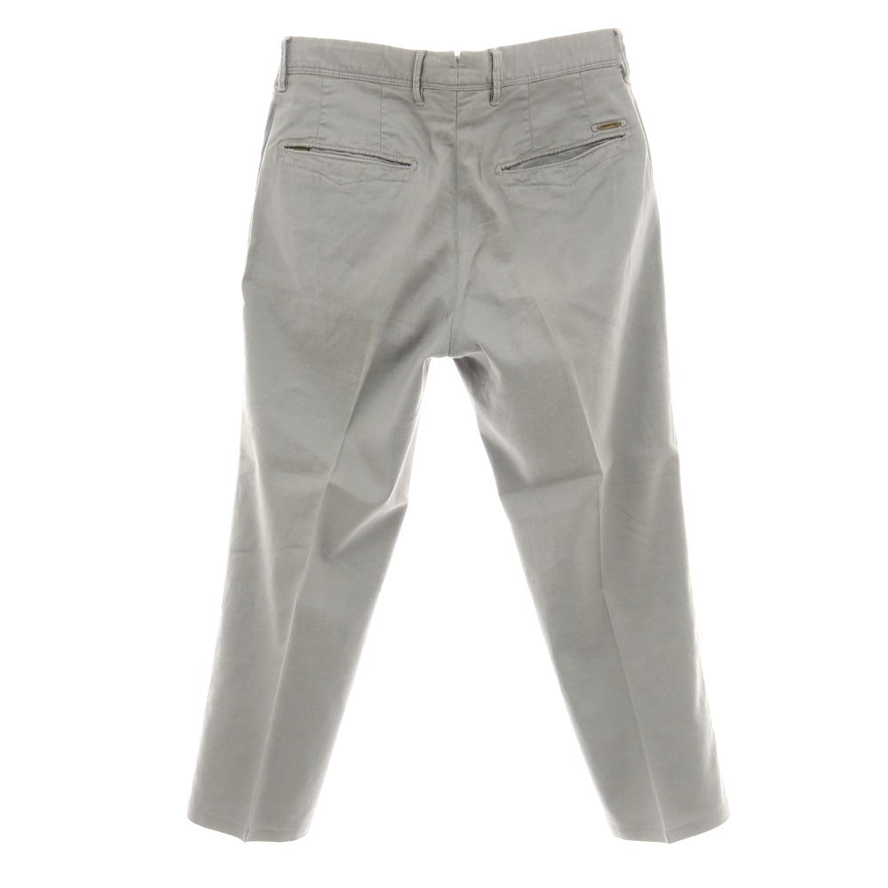 【中古】インコテックス スラックス INCOTEX SLACKS ストレッチ リネンコットン カジュアルスラックスパンツ グレー【 30 】【 状態ランクB 】【 メンズ 】