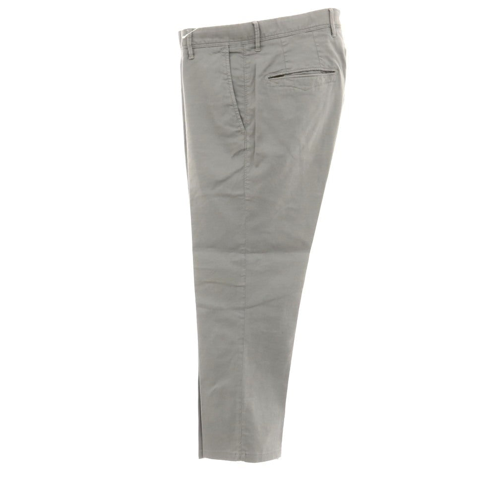 【中古】インコテックス スラックス INCOTEX SLACKS ストレッチ リネンコットン カジュアルスラックスパンツ グレー【 30 】【 状態ランクB 】【 メンズ 】