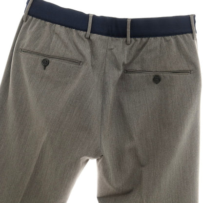 【中古】ベルウィッチ BERWICH Piero Relax ストレッチ ポリエステルレーヨン イージースラックスパンツ グレー【 46 】【 状態ランクB 】【 メンズ 】