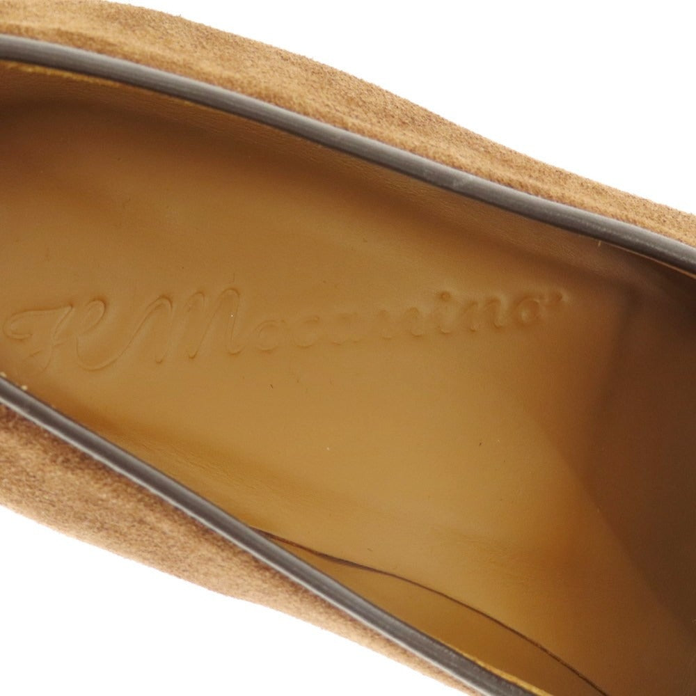 【中古】イルモカシーノ IL MOCASSINO スエード タッセル ローファー ブラウン【 39 】【 状態ランクB 】【 メンズ 】