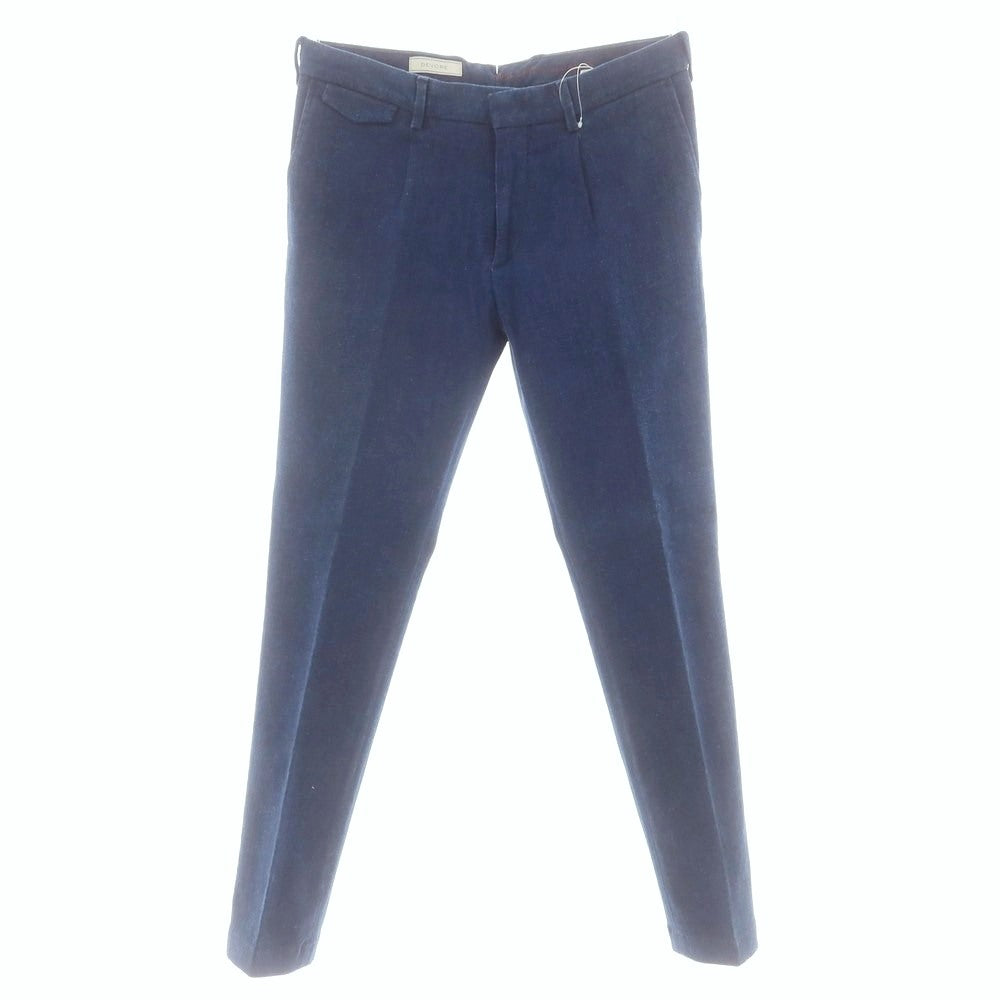 【中古】デヴォレ インチピット DEVORE Incipit ストレッチ コットン デニムスラックスパンツ ネイビーブルー【 46 】【 状態ランクB 】【 メンズ 】