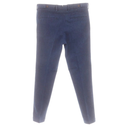 【中古】デヴォレ インチピット DEVORE Incipit ストレッチ コットン デニムスラックスパンツ ネイビーブルー【 46 】【 状態ランクB 】【 メンズ 】