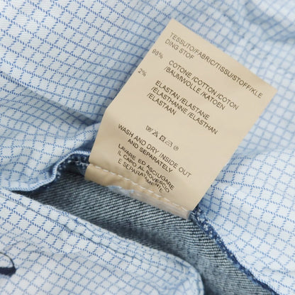 【中古】デヴォレ インチピット DEVORE Incipit ストレッチ コットン デニムスラックスパンツ ネイビーブルー【 46 】【 状態ランクB 】【 メンズ 】