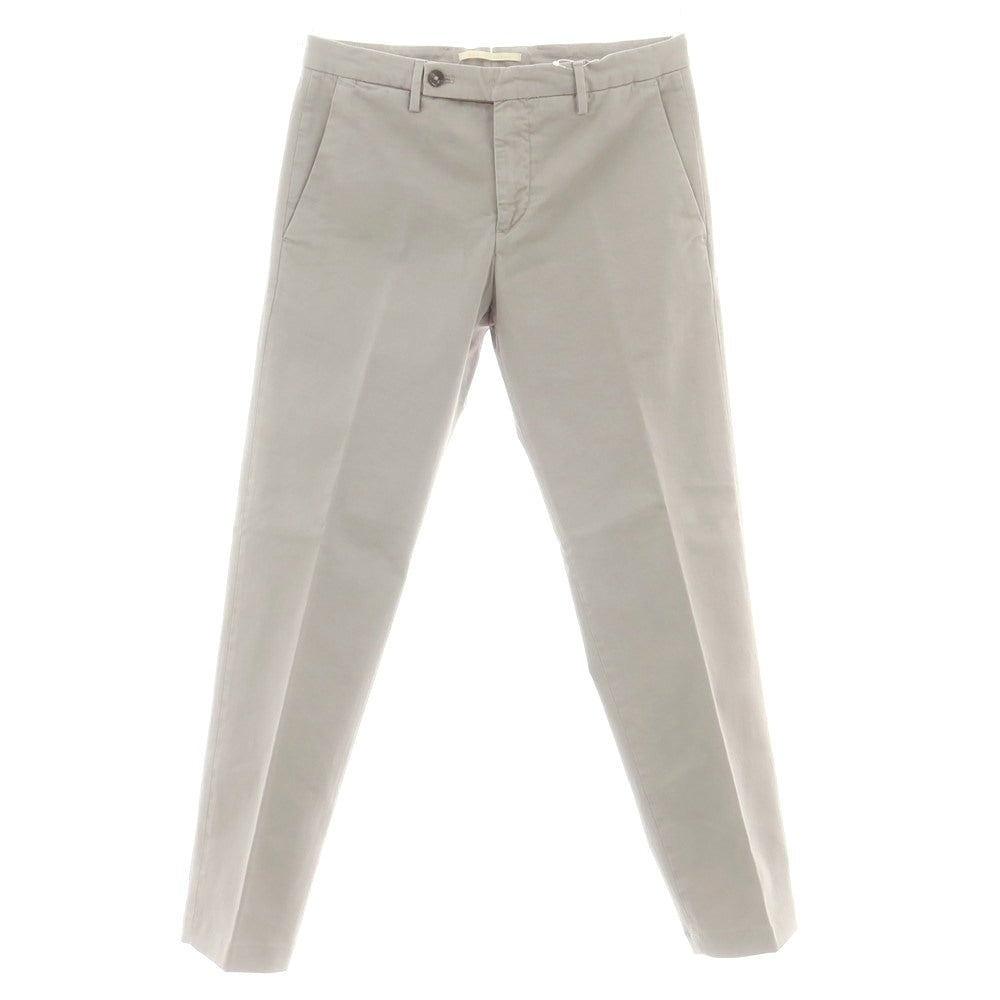 【中古】ブリリア1949 BRIGLIA 1949 ストレッチ コットン カジュアルスラックスパンツ グレージュ系【 46 】【 状態ランクB 】【 メンズ 】