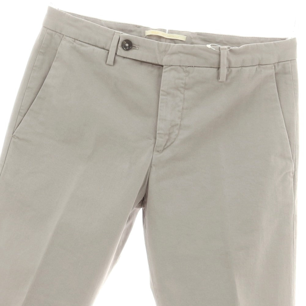 【中古】ブリリア1949 BRIGLIA 1949 ストレッチ コットン カジュアルスラックスパンツ グレージュ系【 46 】【 状態ランクB 】【 メンズ 】