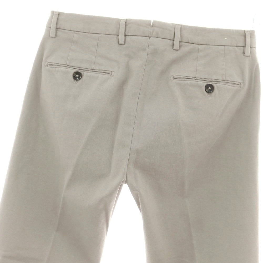 【中古】ブリリア1949 BRIGLIA 1949 ストレッチ コットン カジュアルスラックスパンツ グレージュ系【 46 】【 状態ランクB 】【 メンズ 】