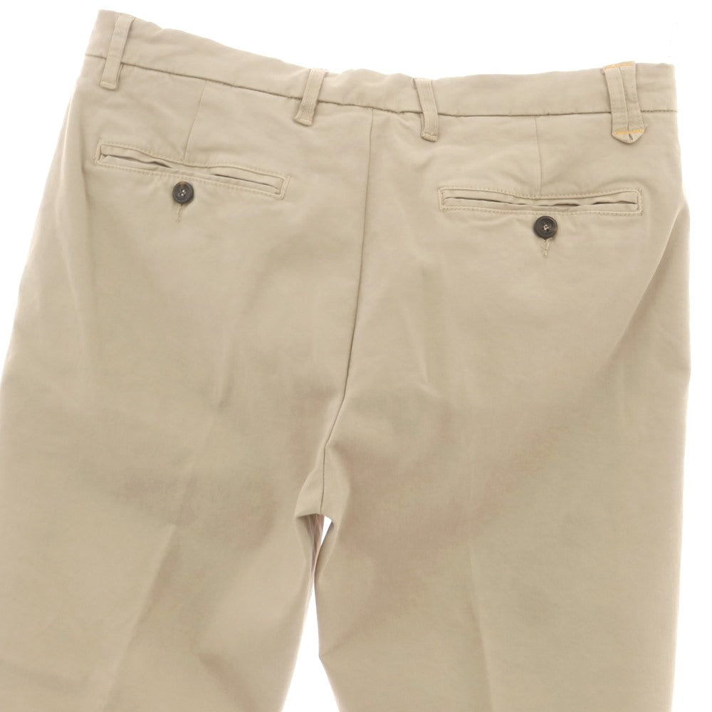 【中古】ホームワード HOMEWARD CLOTHES ストレッチ コットン カジュアルスラックスパンツ ベージュ【 46 】【 状態ランクB 】【 メンズ 】