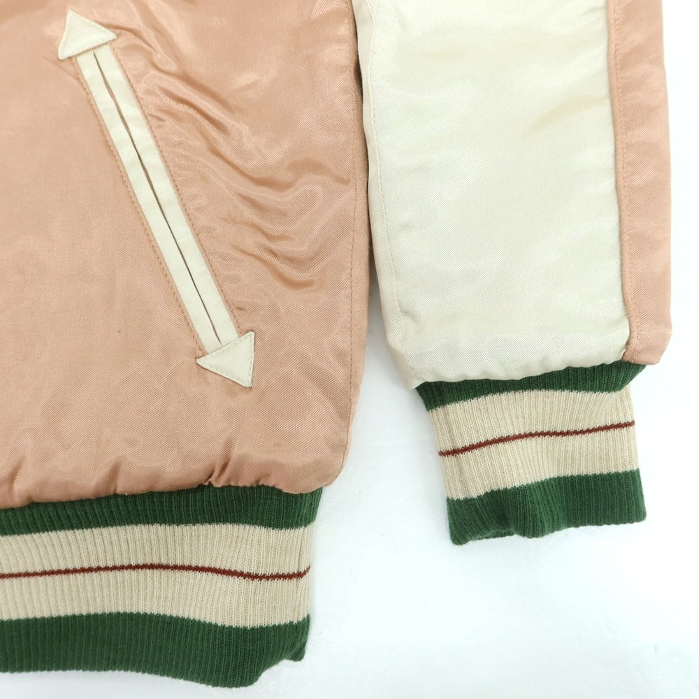 【中古】ティーエムティー T.M.T レーヨン スカジャン ピンク【 Ｍ 】【 状態ランクC 】【 メンズ 】