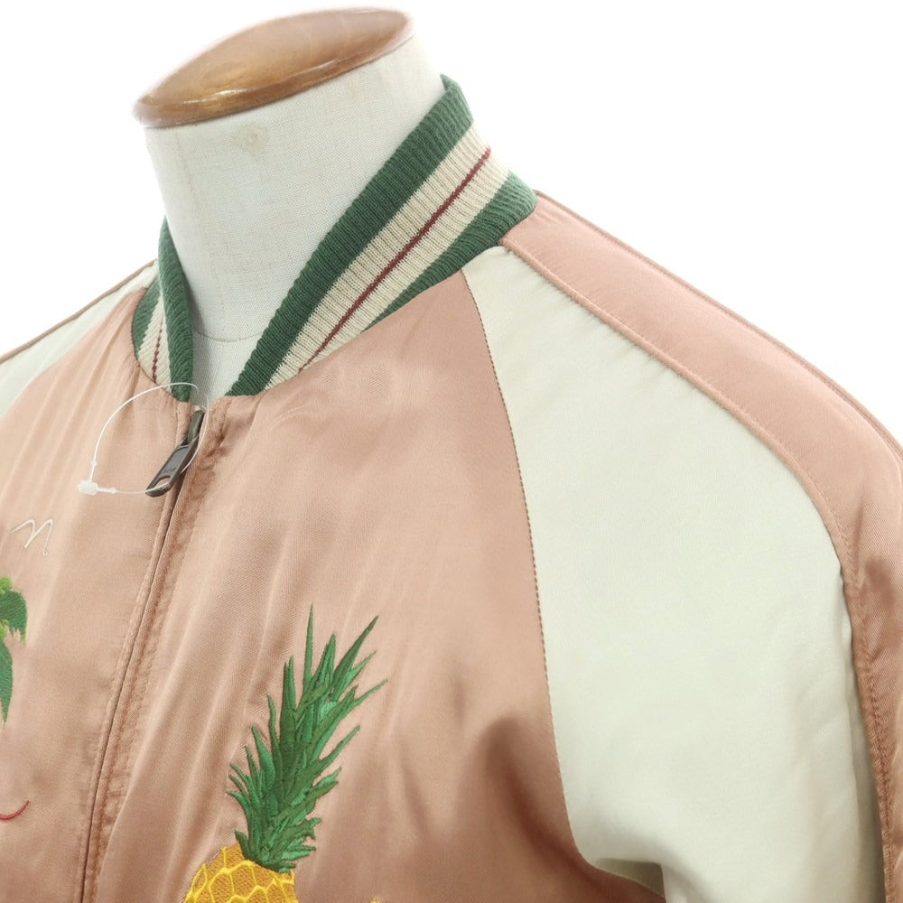 【中古】ティーエムティー T.M.T レーヨン スカジャン ピンク【 Ｍ 】【 状態ランクC 】【 メンズ 】