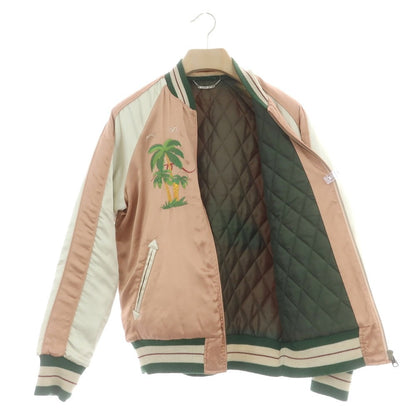 【中古】ティーエムティー T.M.T レーヨン スカジャン ピンク【 Ｍ 】【 状態ランクC 】【 メンズ 】