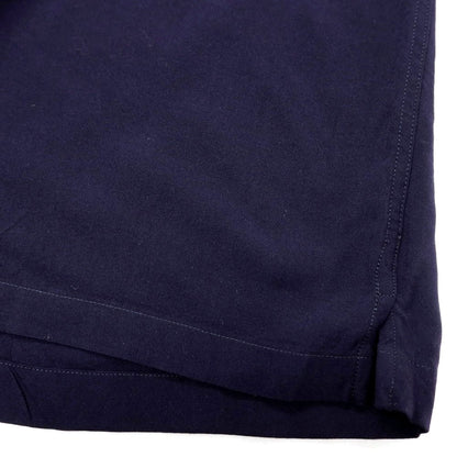 【中古】エディツォーニ リモナイア Edizioni Limonaia LIGALLI コットン オープンカラー 半袖シャツ ネイビー【サイズ38】【 状態ランクB 】【 メンズ 】