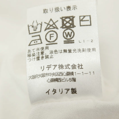 【中古】クルチアーニ CRUCIANI コットン 半袖ポロシャツ ホワイト【 46 】【 状態ランクB 】【 メンズ 】