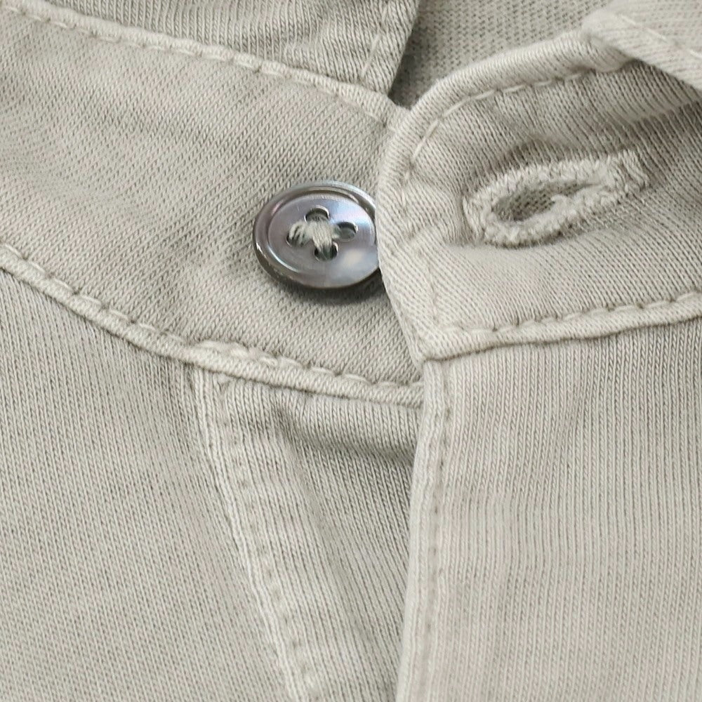 【中古】ジェームスパース JAMES PERSE コットン 半袖ポロシャツ グレージュ系【 状態ランクB 】【 メンズ 】