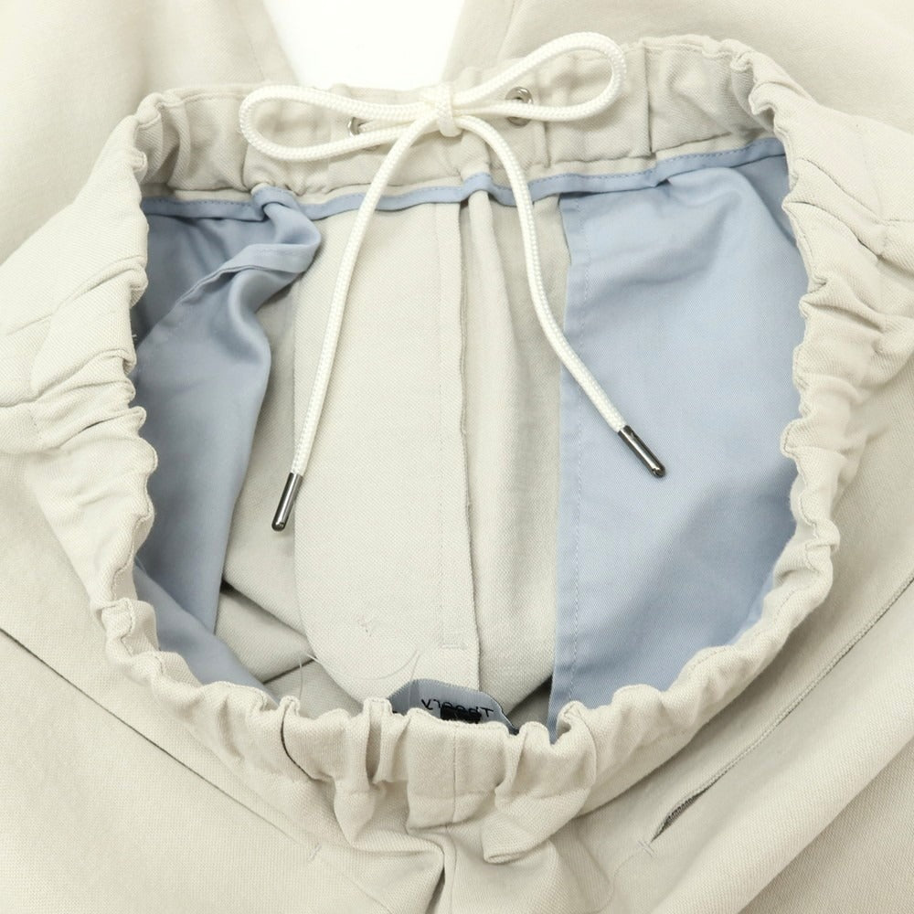 【中古】セオリー theory ポリエステルコットンリネン イージーパンツ オフホワイト【 28 】【 状態ランクC 】【 メンズ 】