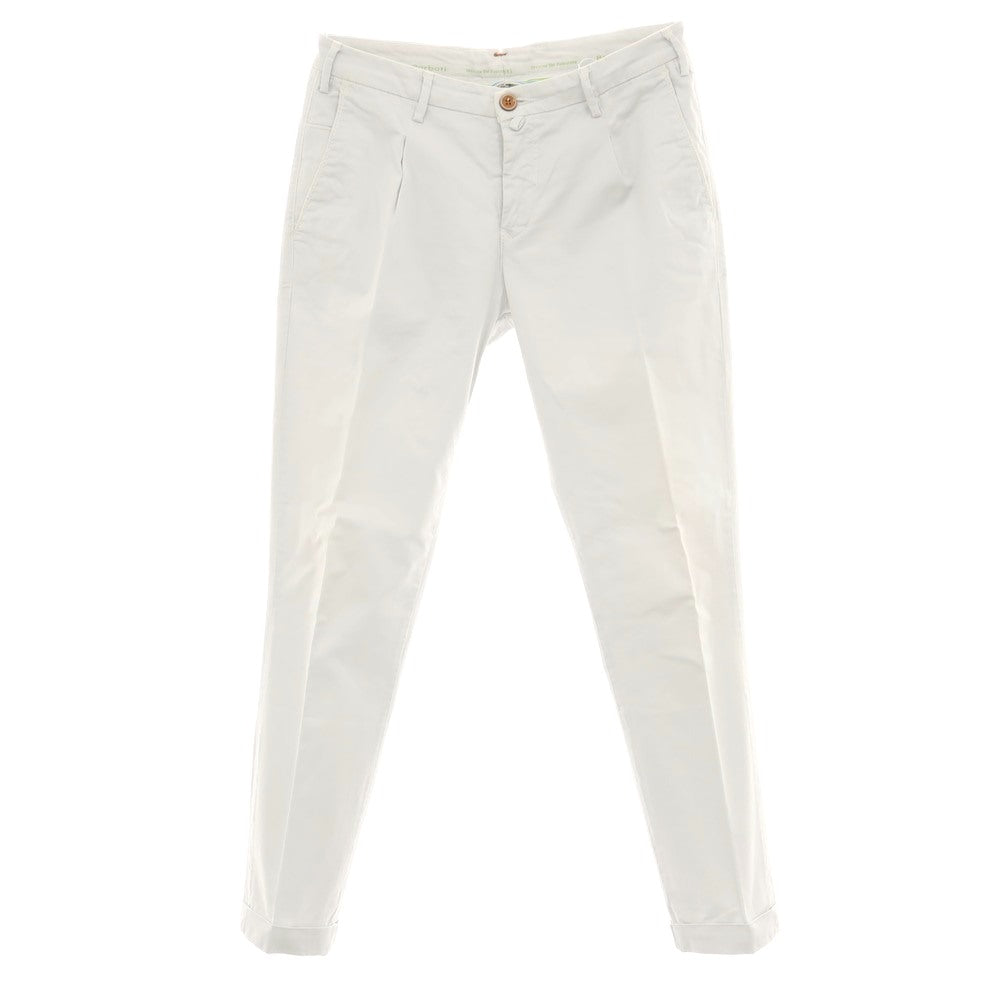 【中古】バルバティ Barbati ストレッチ コットン カジュアルスラックスパンツ ライトグレー【 46 】【 状態ランクB 】【 メンズ 】