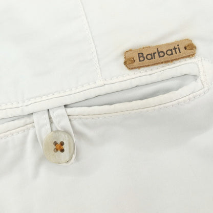 【中古】バルバティ Barbati ストレッチ コットン カジュアルスラックスパンツ ライトグレー【 46 】【 状態ランクB 】【 メンズ 】