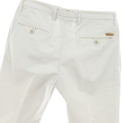 【中古】バルバティ Barbati ストレッチ コットン カジュアルスラックスパンツ ライトグレー【 46 】【 状態ランクB 】【 メンズ 】