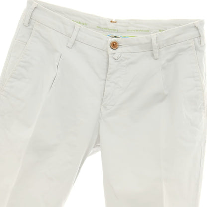 【中古】バルバティ Barbati ストレッチ コットン カジュアルスラックスパンツ ライトグレー【 46 】【 状態ランクB 】【 メンズ 】