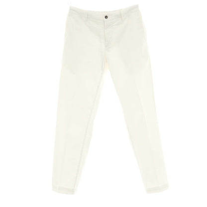 【中古】ピーティートリノ PT TORINO ストレッチ コットン イージースラックスパンツ ホワイト【 46 】【 状態ランクC 】【 メンズ 】