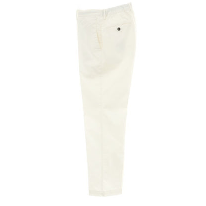 【中古】ピーティートリノ PT TORINO ストレッチ コットン イージースラックスパンツ ホワイト【 46 】【 状態ランクC 】【 メンズ 】