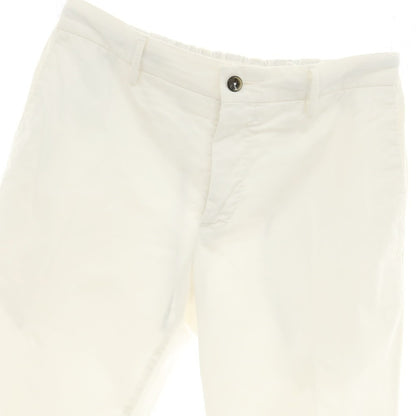 【中古】ピーティートリノ PT TORINO ストレッチ コットン イージースラックスパンツ ホワイト【 46 】【 状態ランクC 】【 メンズ 】