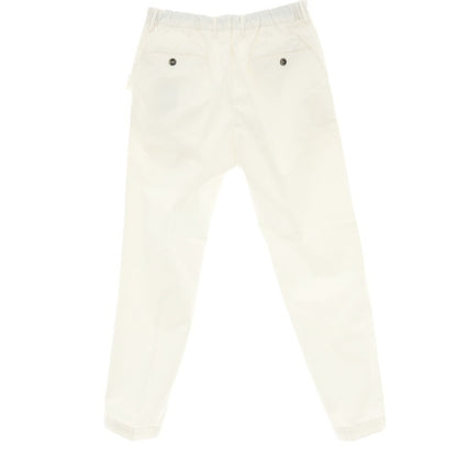 【中古】ピーティートリノ PT TORINO ストレッチ コットン イージースラックスパンツ ホワイト【 46 】【 状態ランクC 】【 メンズ 】