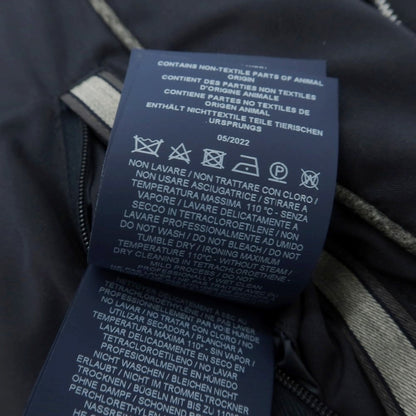 【中古】ヘルノ Herno ポリエステル ダウンコート ネイビー系【 52 】【 状態ランクC 】【 メンズ 】