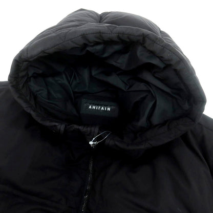 【中古】アイレイン AHIrAIN ポリエステル ダウンジャケット ブラック【 M 】【 状態ランクC 】【 メンズ 】
