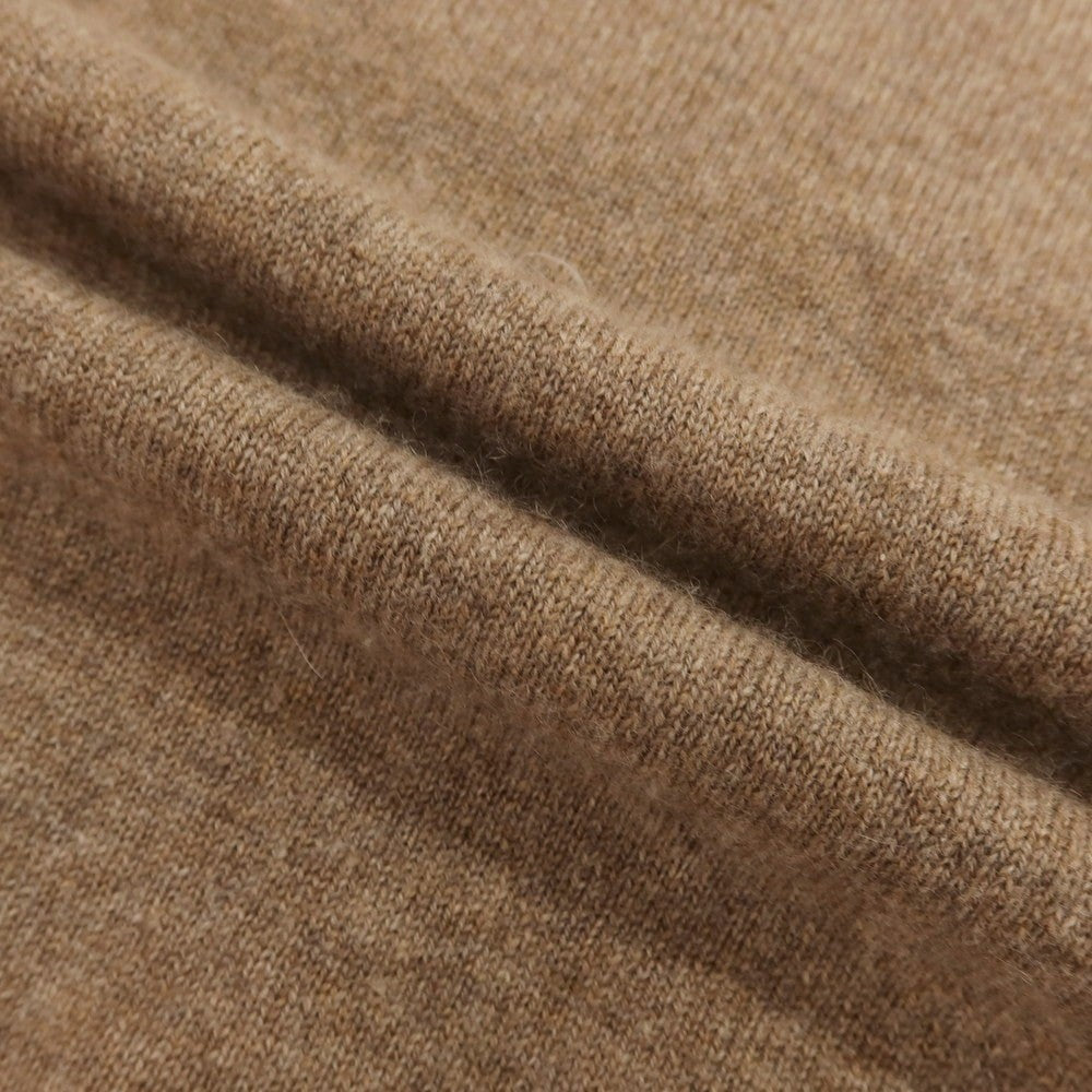 【中古】ジョンストンズ JOHNSTONS カシミヤ Vネック プルオーバーニット ブラウン【 40 】【 状態ランクC 】【 メンズ 】