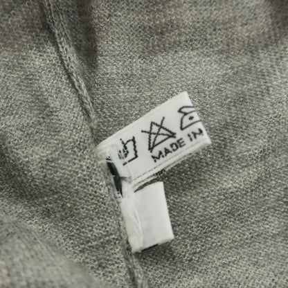 【中古】ナポレオンエルバ NAPOLEONERBA ハイゲージ カシミヤ 長袖 ポロニット グレー【 50 】【 状態ランクC 】【 メンズ 】