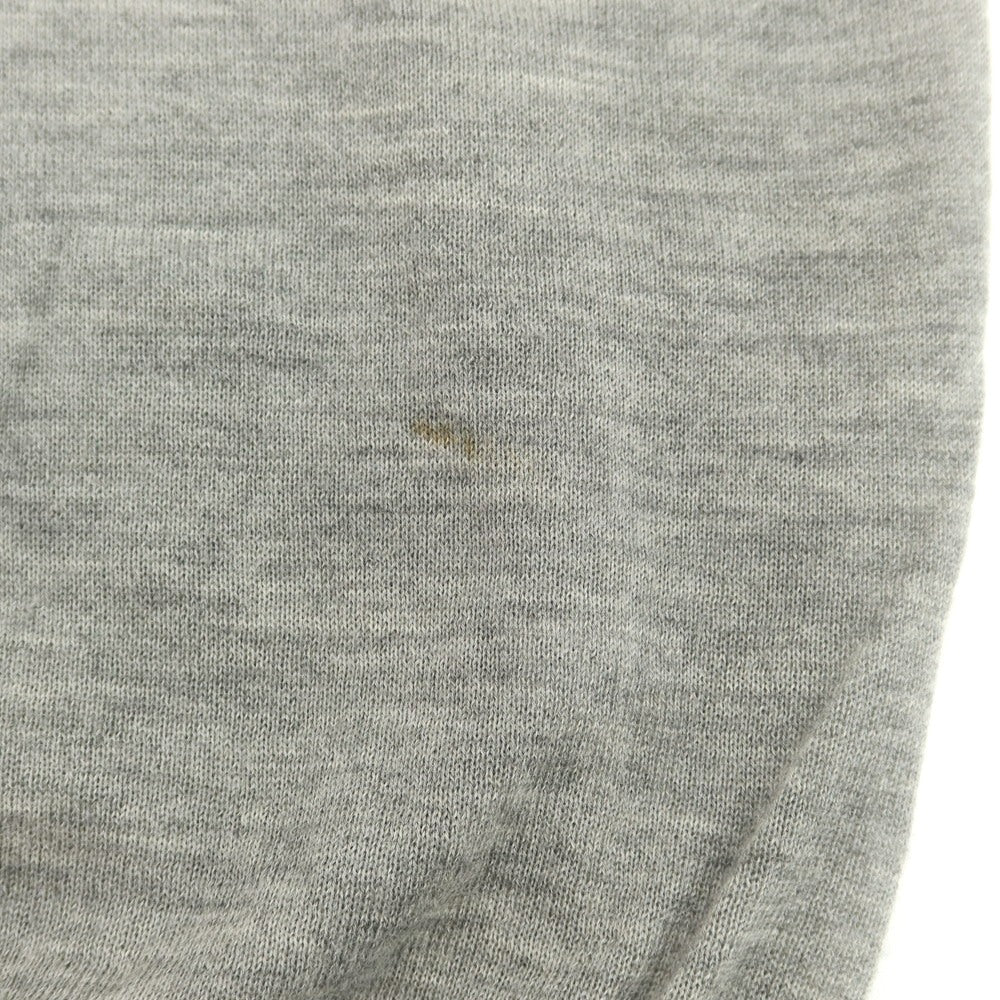 【中古】ナポレオンエルバ NAPOLEONERBA ハイゲージ カシミヤ 長袖 ポロニット グレー【 50 】【 状態ランクC 】【 メンズ 】