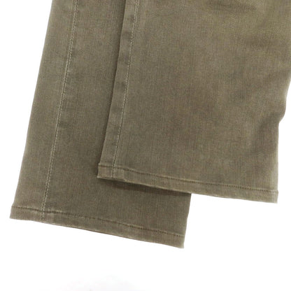 【中古】トラマロッサ Tramarossa ストレッチ コットンポリエステル デニムパンツ グレイッシュオリーブ【 34 】【 状態ランクC 】【 メンズ 】