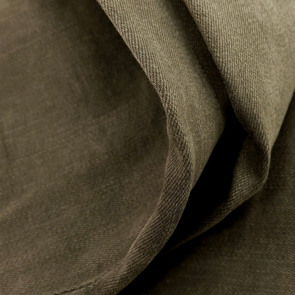 【中古】トラマロッサ Tramarossa ストレッチ コットンポリエステル デニムパンツ グレイッシュオリーブ【 34 】【 状態ランクC 】【 メンズ 】