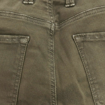 【中古】トラマロッサ Tramarossa ストレッチ コットンポリエステル デニムパンツ グレイッシュオリーブ【 34 】【 状態ランクC 】【 メンズ 】