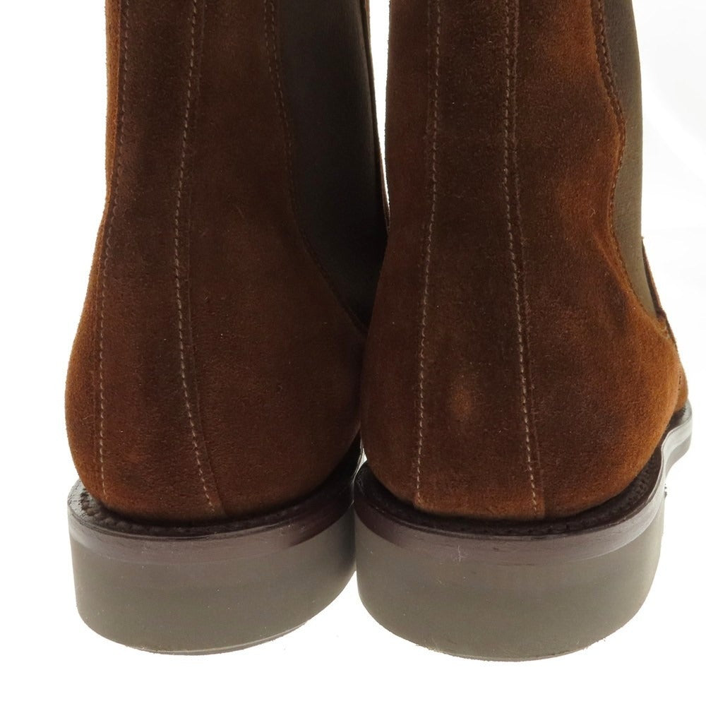 【中古】サンダース SANDERS LIAM スエード サイドゴアブーツ ブラウン【 8 】【 状態ランクA 】【 メンズ 】