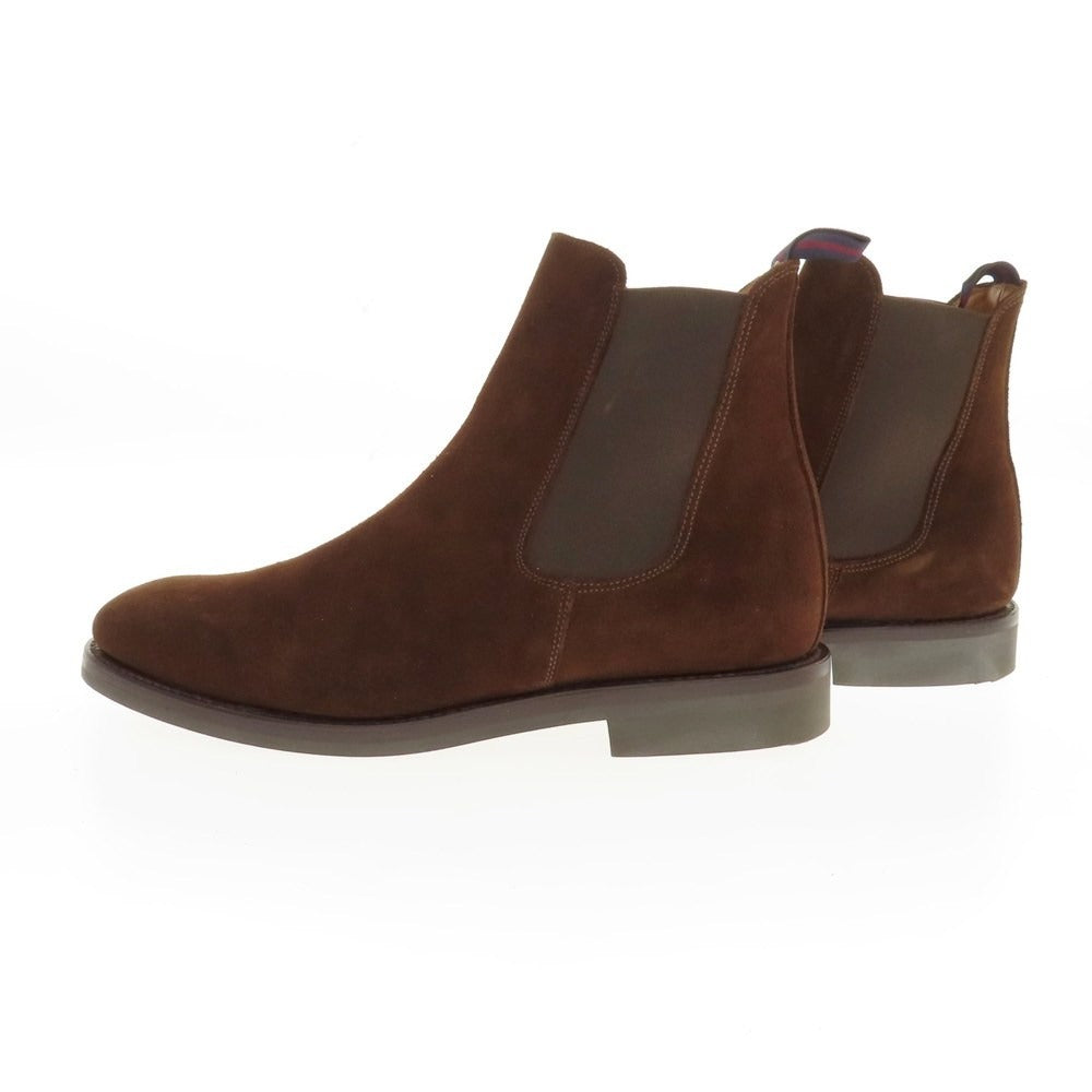 【中古】サンダース SANDERS LIAM スエード サイドゴアブーツ ブラウン【 8 】【 状態ランクA 】【 メンズ 】