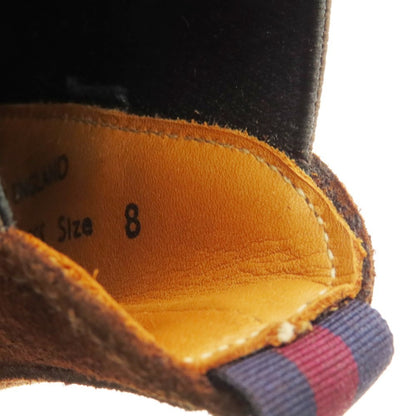 【中古】サンダース SANDERS LIAM スエード サイドゴアブーツ ブラウン【 8 】【 状態ランクA 】【 メンズ 】