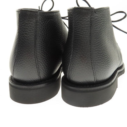 【中古】【未使用】サンダース SANDERS Milan グレインレザー ブーツ ブラック【 8 】【 状態ランクS 】【 メンズ 】
