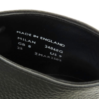 【中古】【未使用】サンダース SANDERS Milan グレインレザー ブーツ ブラック【 8 】【 状態ランクS 】【 メンズ 】