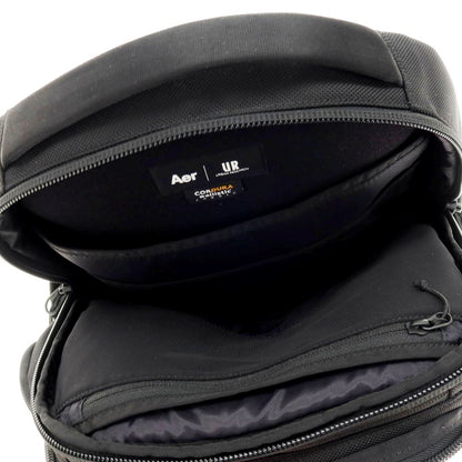 【中古】エアー Aer URBAN RESEARCH別注 コーデュラナイロン バックパック・リュック ブラック【 状態ランクA 】【 メンズ 】