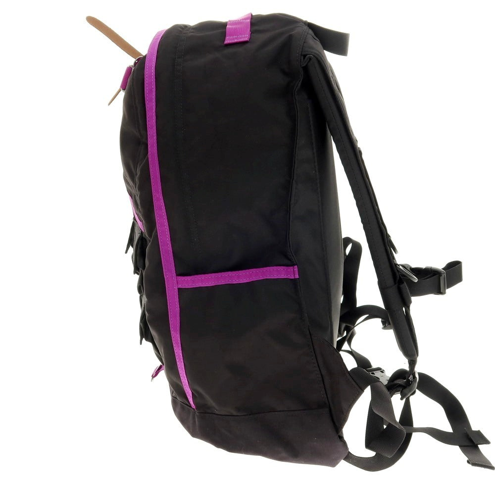 【中古】ネクサスセブン NEXUSVII × GREGORY × GENERAL RESEARCH DAYPACK PARASITE コーデュラナイロン バックパック・リュック ブラックxパープル【 状態ランクA 】【 メンズ 】