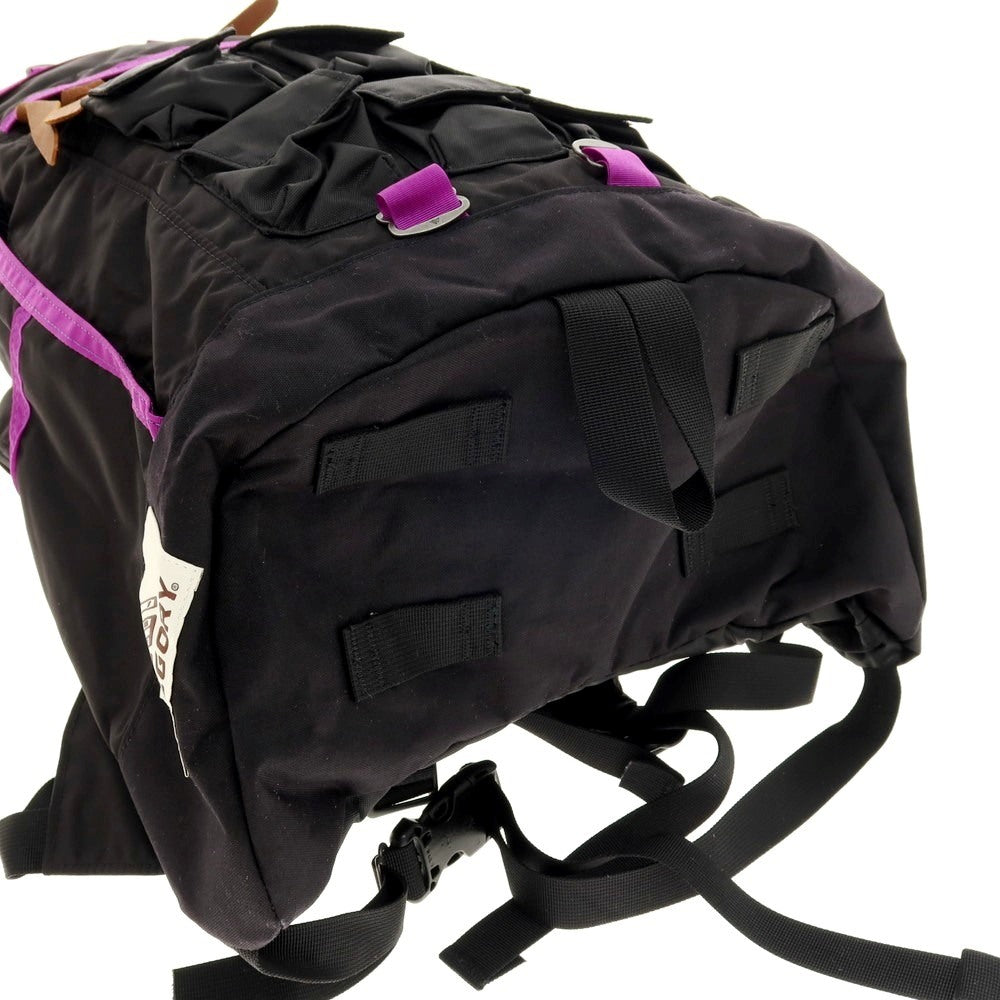【中古】ネクサスセブン NEXUSVII × GREGORY × GENERAL RESEARCH DAYPACK PARASITE コーデュラナイロン バックパック・リュック ブラックxパープル【 状態ランクA 】【 メンズ 】