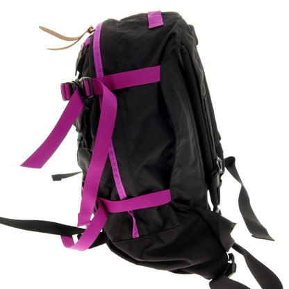 【中古】ネクサスセブン NEXUSVII × GREGORY × GENERAL RESEARCH DAY &amp; HALF PACK PARASITE コーデュラナイロン バックパック・リュック ブラックxパープル【 状態ランクA 】【 メンズ 】