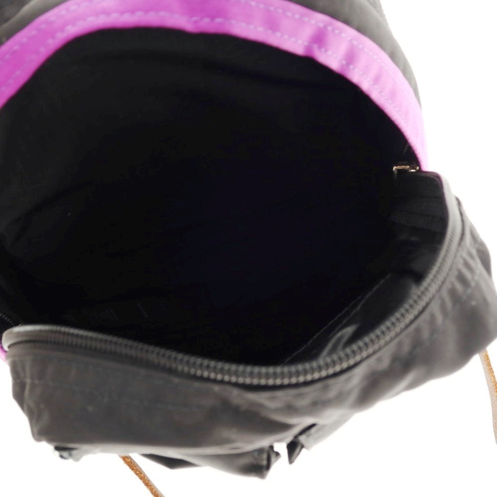 【中古】ネクサスセブン NEXUSVII × GREGORY × GENERAL RESEARCH SINGLE POCKET PARASITE コーデュラナイロン デイパック ブラックxパープル【 状態ランクA 】【 メンズ 】