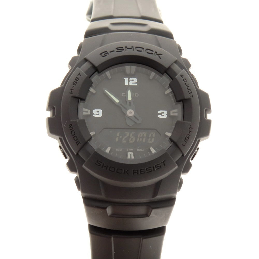【中古】【未使用】ジーショック G-SHOCK URBAN RESEARCH別注 20周年記念 G-100 腕時計 マットブラック【 状態ランクS 】【 メンズ 】