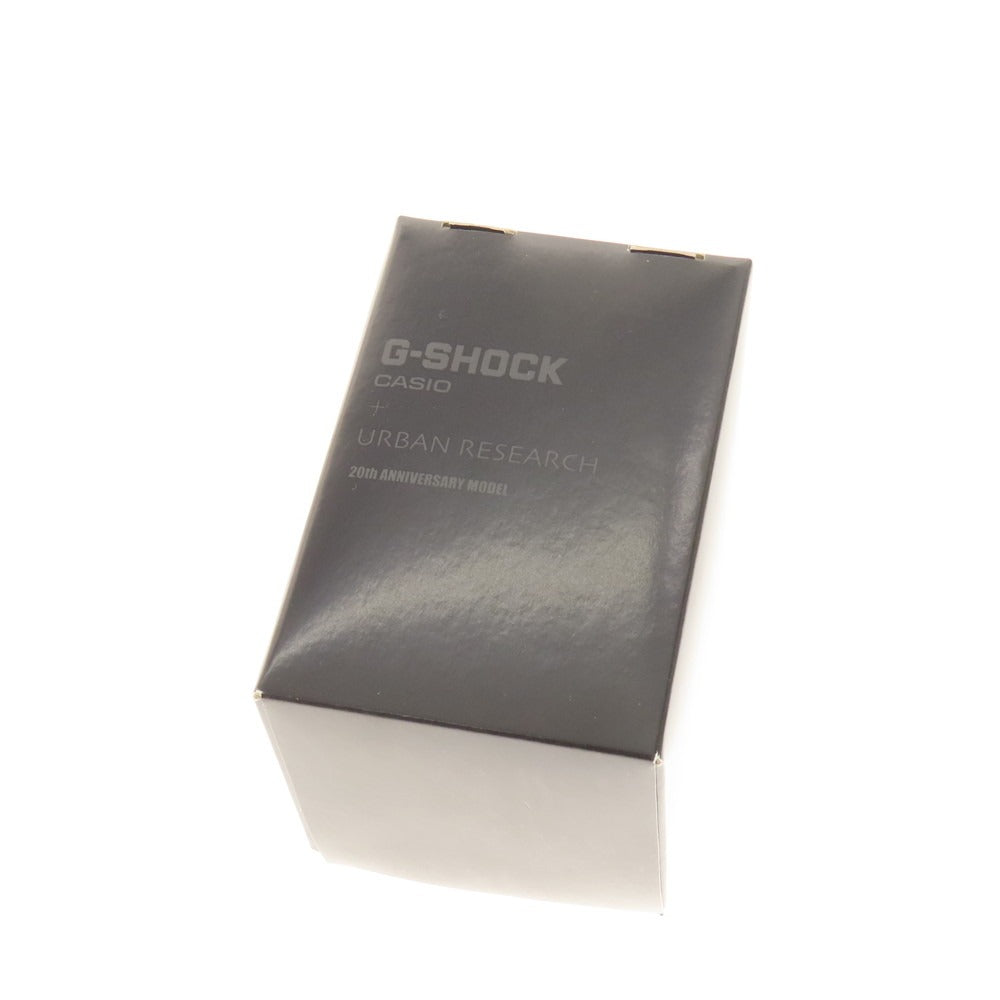 【中古】【未使用】ジーショック G-SHOCK URBAN RESEARCH別注 20周年記念 G-100 腕時計 マットブラック【 状態ランクS 】【 メンズ 】