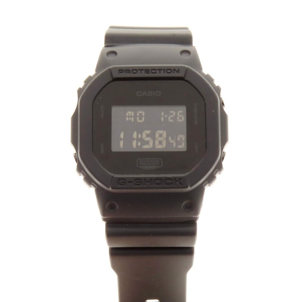 【中古】【未使用】ジーショック G-SHOCK URBAN RESEARCH別注 DW-5600 腕時計 マットブラック【 状態ランクS 】【 メンズ 】