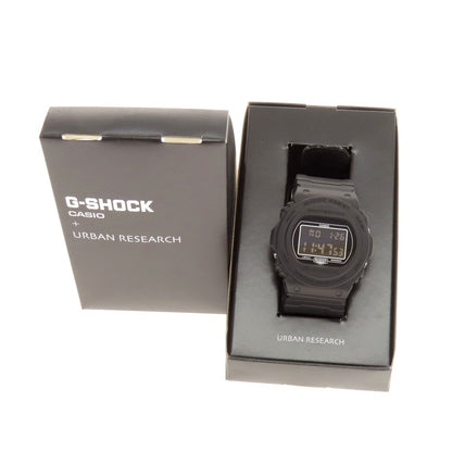 【中古】【未使用】ジーショック G-SHOCK URBAN RESEARCH別注 DW-5750 腕時計 ブラック【 状態ランクS 】【 メンズ 】