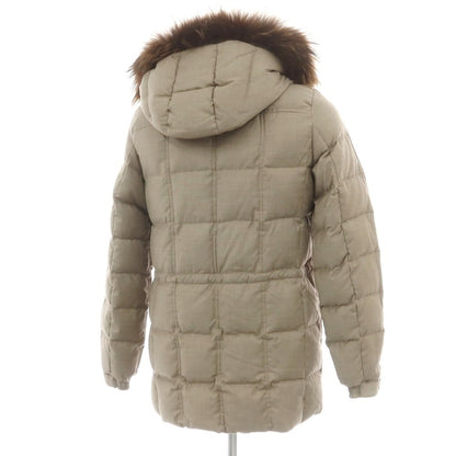 【中古】タトラス TATRAS ウールシルク ダウンコート グレージュ【 2 】【 状態ランクB 】【 メンズ 】