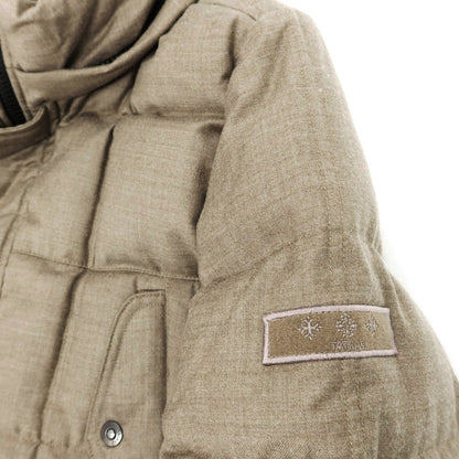 【中古】タトラス TATRAS ウールシルク ダウンコート グレージュ【 2 】【 状態ランクB 】【 メンズ 】